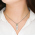 Congratulations Birthstone Engraved necklace